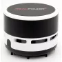 Rokas putekļsūcējs RealPower Mini Hoover-1 — darbināms ar baterijām, sausā tīrīšana, bezmaisa, AA baterijas, 90 min darbības laiks, melns/balt