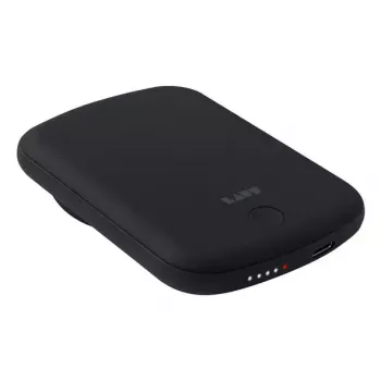 Ārējais akumulators LAUT PW02 5000 mAh bezvadu uzlāde melns