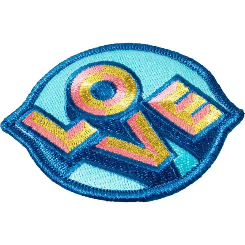 Žetons LAUT MAGMOJI Aqua/dzeltena auduma plīša žetons, 1 gab.