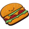 LAUT MAGMOJI mobilā tālruņa magnētiska nozīmīte LAUT MAGMOJI Hamburger PVC daudzkrāsaina