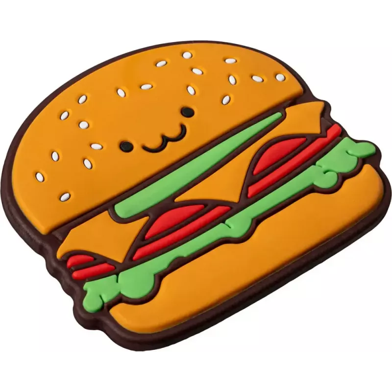 LAUT MAGMOJI mobilā tālruņa magnētiska nozīmīte LAUT MAGMOJI Hamburger PVC daudzkrāsaina