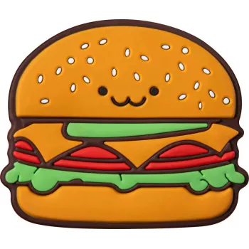 LAUT MAGMOJI mobilā tālruņa magnētiska nozīmīte LAUT MAGMOJI Hamburger PVC daudzkrāsaina