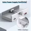 Equip 128968 saskarnes centrmezgls USB 3.2 Gen 1 (3.1 Gen 1) Type-A 5000 Mbit/s Alumīnijs
