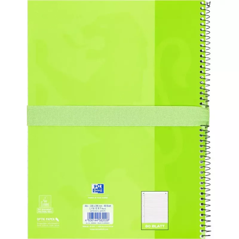 Mīksts penālis Oxford 400183591 Zaļš 220x70x90 mm