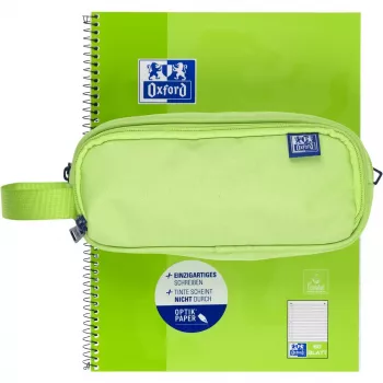 Mīksts penālis Oxford 400183525 zaļš 220x70x90 mm