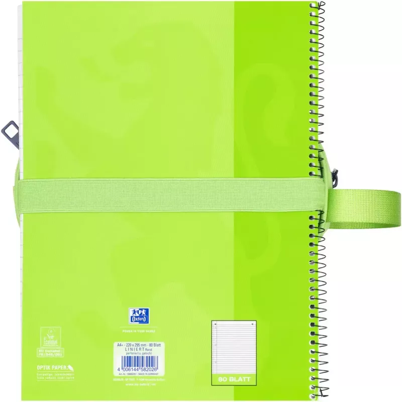 Mīksts penālis Oxford 400183525 zaļš 220x70x90 mm