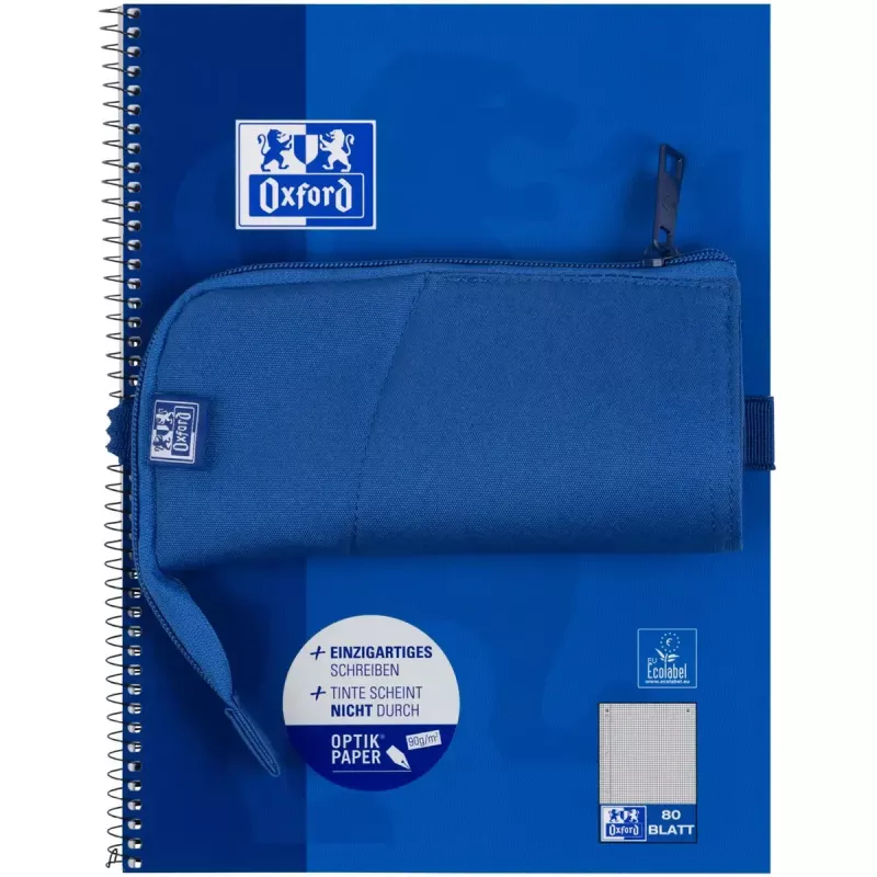 Mīksts penālis Oxford 400183529 Zils 220x70x90 mm