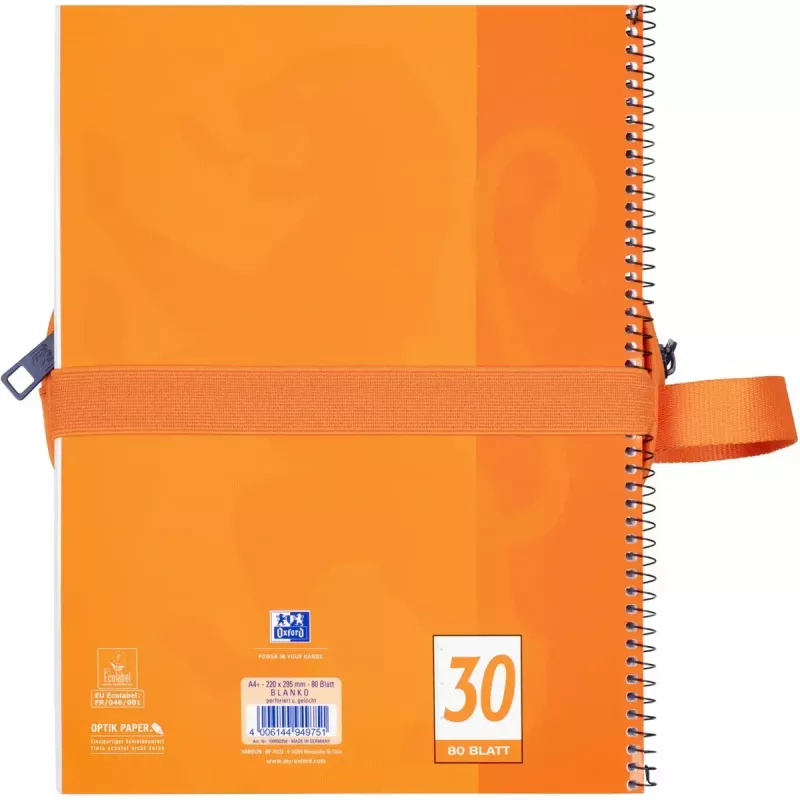 Mīkstais penālis Oxford 400183506 Oranžs 220x70x90 mm