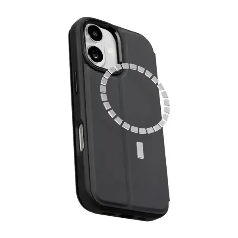 Folio Case LAUT MAGFOLIO iPhone 17 16 cm Melns