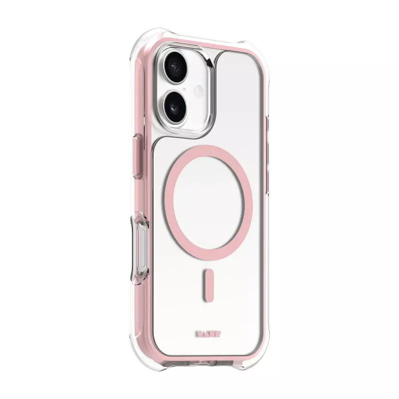 Cover LAUT AERO PROTECT iPhone 17 16 cm Rozā Caurspīdīgs