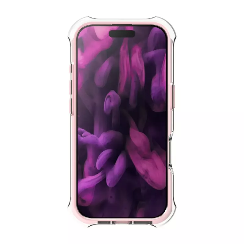Cover LAUT AERO PROTECT iPhone 17 16 cm Rozā Caurspīdīgs