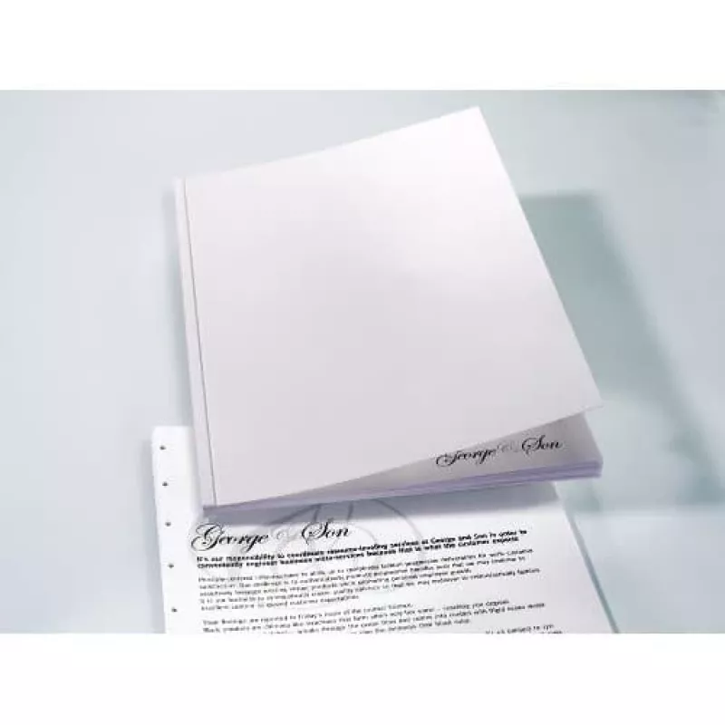 GBC Binding Covers Regency A4, A4, āda, kartons, melns, 211 mm, 299 mm, 45 mm