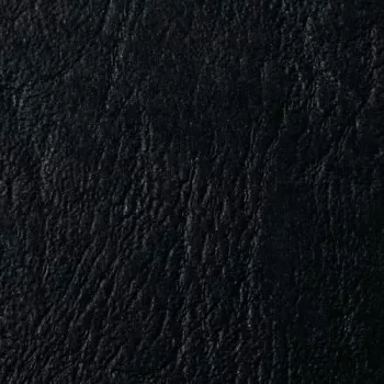 GBC iesiešanas vāks A5 Leather Grain 250 g/m², A5, kartons, melns, 100 gab.