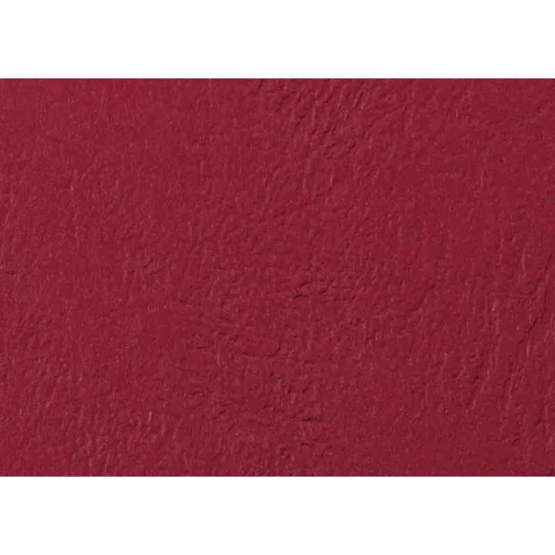 GBC LeatherGrain iesējuma vāki 250 g/m² A4 tumši sarkani (100), A4, sarkana, 250 g/m², 211 mm, 298 mm, 27 mm
