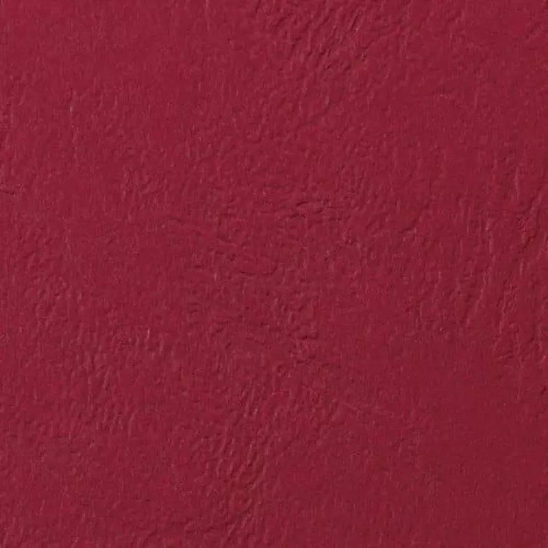 GBC LeatherGrain iesējuma vāki 250 g/m² A4 tumši sarkani (100), A4, sarkana, 250 g/m², 211 mm, 298 mm, 27 mm