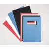 GBC LeatherGrain iesiešanas vāki 250 g/m² A4 sarkani (100)