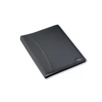 Rexel Soft Touch Smooth A4 attēlu grāmata 36 kabatiņas melna, melna, polipropilēns (PP), 36 kabatiņas, A4, 648,5 g, 237 mm