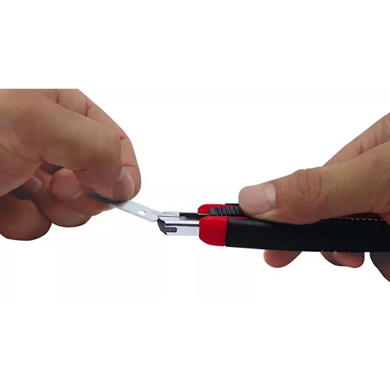 Snap-off Blade Knife Wedo 78 409 Melns Red