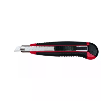 Snap-off Blade Knife Wedo 78 409 Melns Red