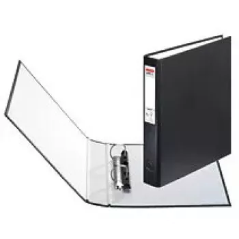 Herlitz 05365135 A5 gredzenu mape Melna Polipropilēns