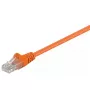 Tīkla kabelis Goobay 95560 1,5m Cat5e U/UTP oranžs