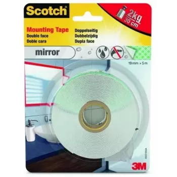 Kancelejas lente 3M 40031950 Caurspīdīga 5 m Spēcīga saķere 19 mm