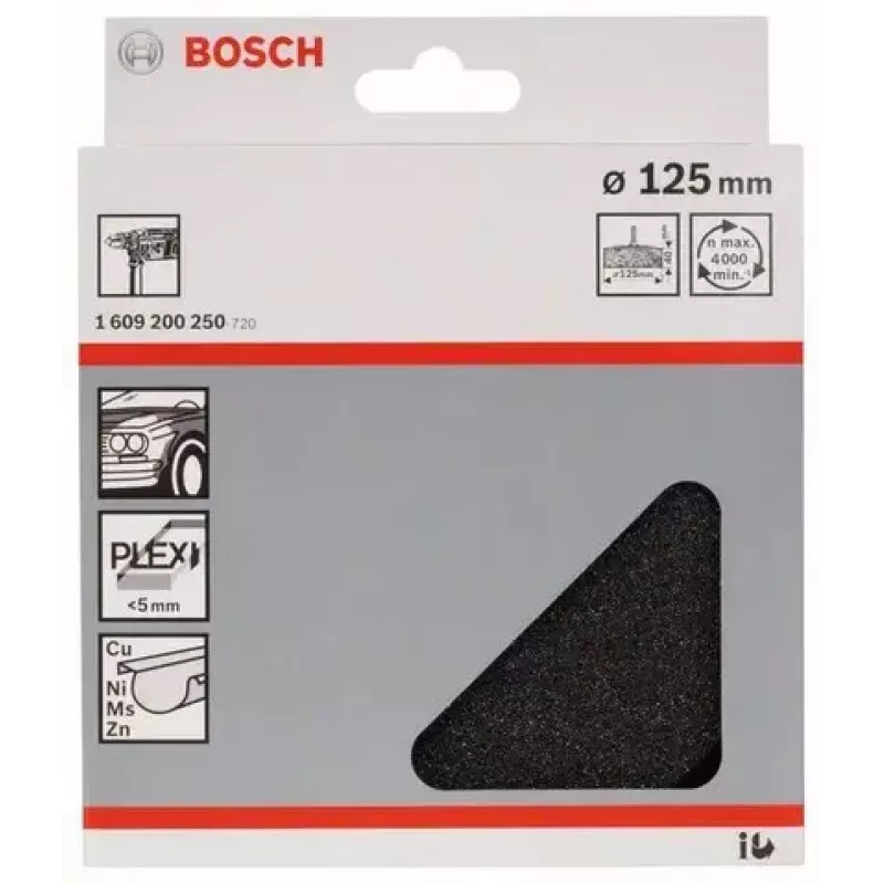 Bosch 1 609 200 250 rotējošā instrumenta pulēšanas piederums Pulēšanas disks