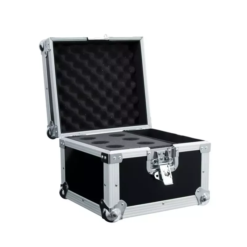 Flight case Roadinger 30109891 Plywood Melns Silver 4.1 kg