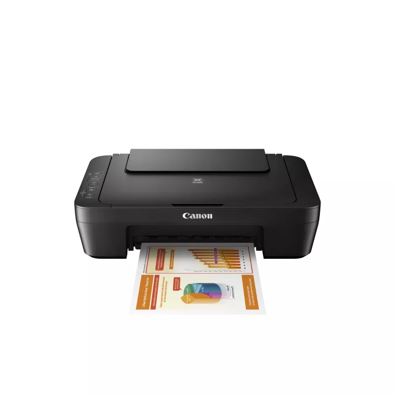 Daudzfunkciju tintes printeris Canon PIXMA MG2555S — A4, 4800 x 600 dpi, 600 x 1200 dpi skeneris, USB, melns