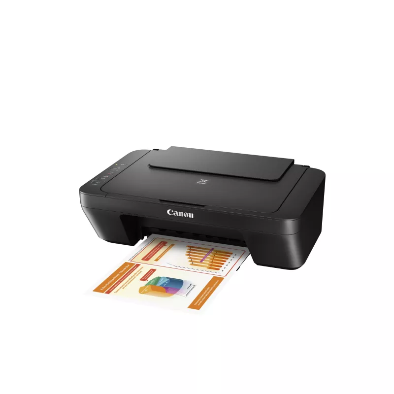 Daudzfunkciju tintes printeris Canon PIXMA MG2555S — A4, 4800 x 600 dpi, 600 x 1200 dpi skeneris, USB, melns