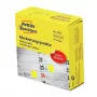 Pašlīmējošās apaļās uzlīmes Avery 3852, 1 cm diametrs, pastāvīga līme, 800 gab., dzeltenas
