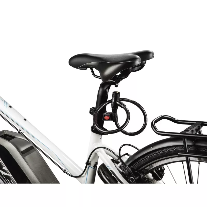 Hama 00178109 velosipēda slēdzene melna 650 mm troses slēdzene