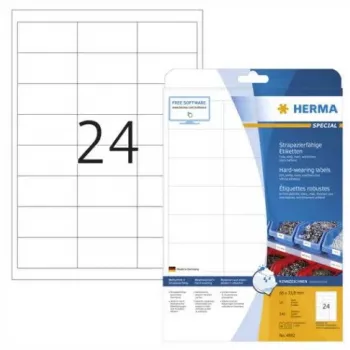 Pašlīmējošās printera etiķetes HERMA 4582