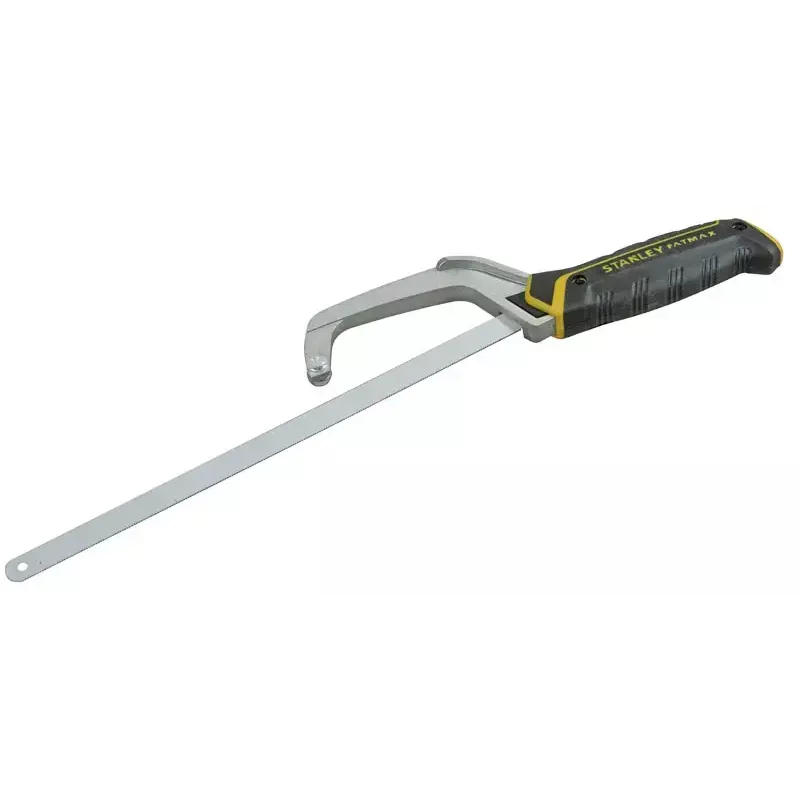 Hacksaw Stanley 0-15-211 25 cm Melns dzeltena Plastic Handle