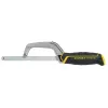 Hacksaw Stanley 0-15-211 25 cm Melns dzeltena Plastic Handle