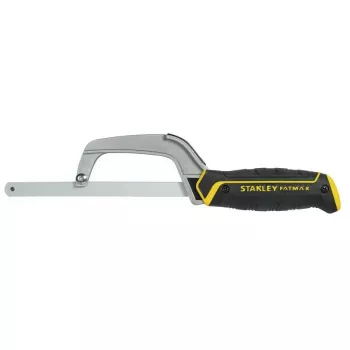 Hacksaw Stanley 0-15-211 25 cm Melns dzeltena Plastic Handle
