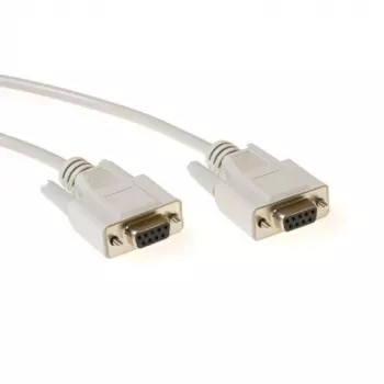 Seriālais printera kabelis 9 kontaktu D-sub ligzda – 9 kontaktu D-sub ligzda 5 m ACT AK7324