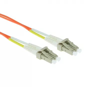 ACT 10 metru LSZH Multimode 62.5/125 OM1 optiskais komutācijas kabelis duplekss ar LC savienotājiem