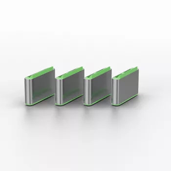 Lindy USB Type C portu bloķētāji (bez atslēgas) - 10 gab., zaļi