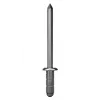 Aklo kniedes GESIPA 1432060 Nerūsējošais tērauds Pelēks 6.5 mm galva 3.2 mm kāts 8 mm garums