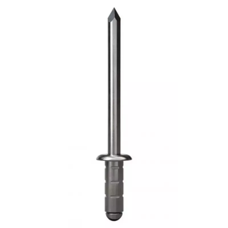 Aklo kniedes GESIPA 1432060 Nerūsējošais tērauds Pelēks 6.5 mm galva 3.2 mm kāts 8 mm garums