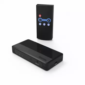 Hama 00121760 Video Switch HDMI Melns 1080p DTS-HD Dolby Digital