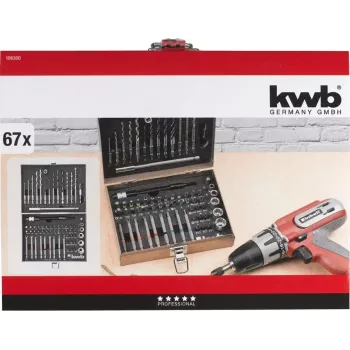 Urbju komplekts KWB 106300 67 gab.