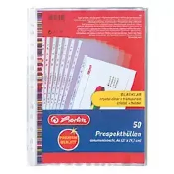 Lapas aizsargs Herlitz 05850508 A4