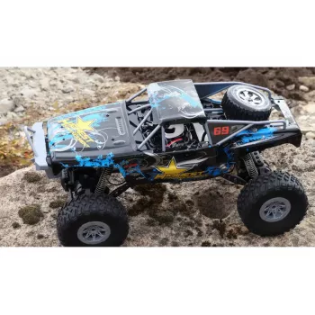 Kāpurķēžu kravas auto Amewi Double Bridge radio vadāms modelis 1:10