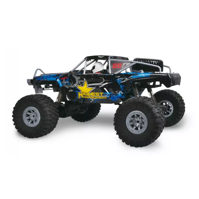 Kāpurķēžu kravas auto Amewi Double Bridge radio vadāms modelis 1:10