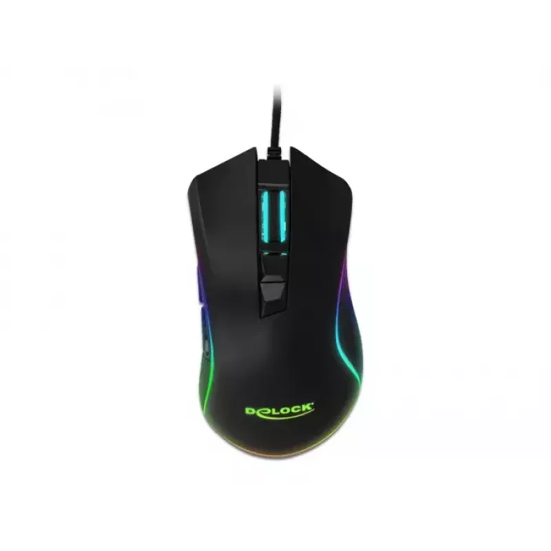 Spēļu pele DeLOCK 12670 USB Type-A optiskā 10000 DPI