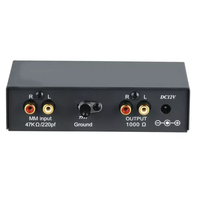 Hama stereo fono priekšpastiprinātājs PA 005 Melns, Sudrabains