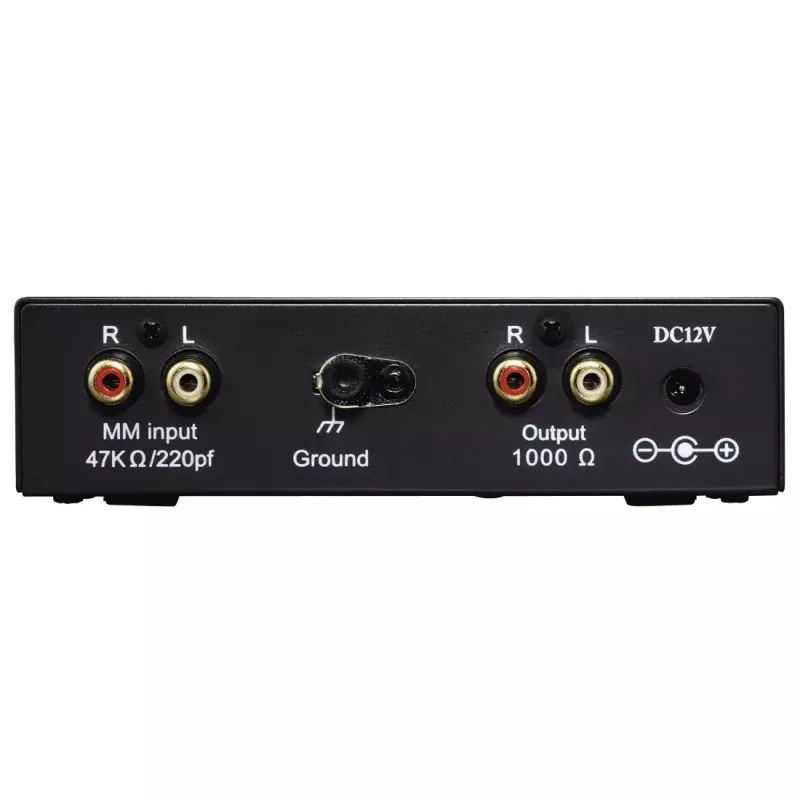 Hama stereo fono priekšpastiprinātājs PA 005 Melns, Sudrabains