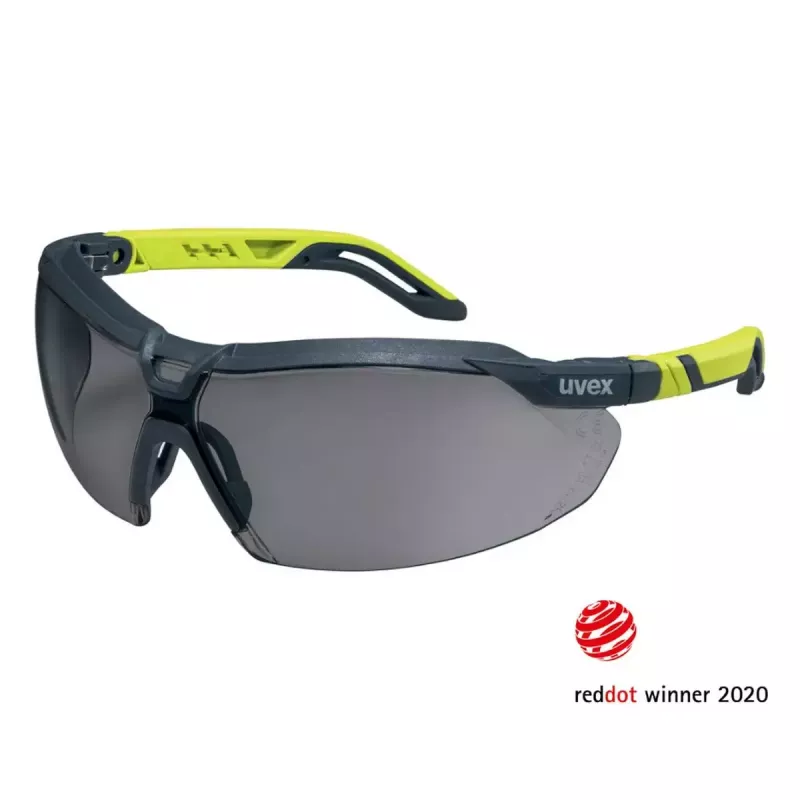Uvex 9183281 aizsargbrilles antracīta/kaļķa krāsā